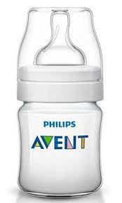 Avent Biberon Classic 125 Ml 0m Tetina De Silicona De Flujo Recien Nacido