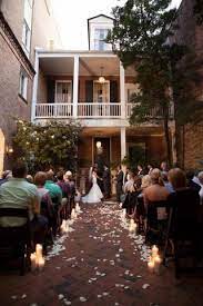 Chateau Lemoyne French Quarter Reception Venues French Quarter Weddings Courtyard Wedding French Quarter