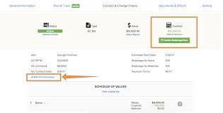 Read all the field labels carefully. Creating A Retainage Invoice In The Aia Format Knowify