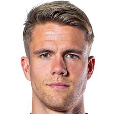 Um escudo contendo as frases: Kristoffer Ajer Submissions Cut Out Player Faces Megapack