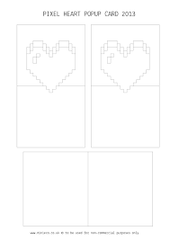 Whether you're celebrating a birthday, holiday, or milestone, this funny card is sure to put a smile on everyone's face. Pop Up Pixel Valentine Card By Minieco Varietats