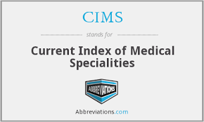 You may narrow the available options by clicking one of the region filters along the top of the page; Cims Current Index Of Medical Specialities