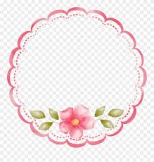 Download Decorative Round Border Frame Png Clip Art Gallery Transparent Floral Frame Png 70556 Pinclipart