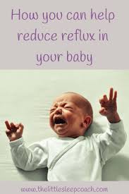 How To Help Your Baby With Reflux The Little Sleep Coach Reflux Baby Baby Nap Baby Learning