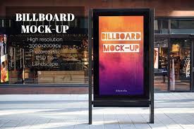 Outdoor Billboard Mockup Billboard Mockup Billboard Outdoor Advertising