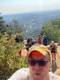 Completing the Manitou Incline Hike