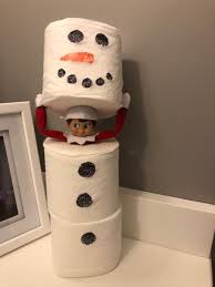 Elf On The Shelf Toilet Paper Snowman Elf Snowman Elf On The Shelf