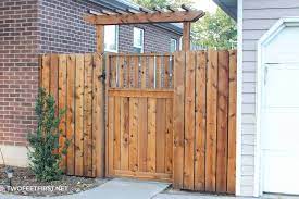 Do you want your own pergola over a gate? How To Build A Gate Pergola Twofeetfirst