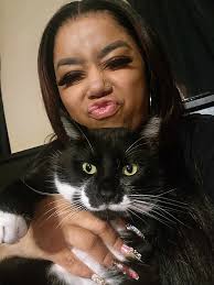 Abandoned copper cat needs a new home