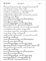 All Of Me Ukulele Songs Guitar Chords And Lyrics Ukulele Chords Songs
