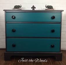 Black And Teal Dresser Black Teal Painted And Stenciled Dresser Teal Furniture Stencil Dresser Teal Painted Furniture
