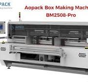 Aopack Automatic Cardboard Box Making Machine BM2508-Pro