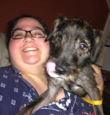 Dog adopted and thriving