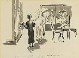 After finding the ideal style, put the image as a reference next to your drawing board (or tablet) and start making a cartoon and simplified version of it. Early Women Cartoonists Of The New Yorker Swann Galleries News