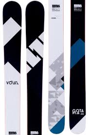 volkl gotama skis 186cm black white marker griffon demo 2015