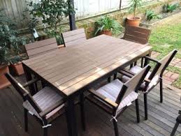 Ikea Falster Table With 6 Matching Chairs Outdoor Dining Furniture Gumtree Australia Ea Outdoor Dining Table Outdoor Dining Furniture Modern Outdoor Dining