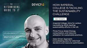How Imperial College Is Tackling Sustainability -- with Steven Prescott  Jones