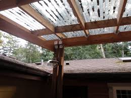 How do you build a deck cover? How To Build A Diy Decking Cover Permaculture Magazine