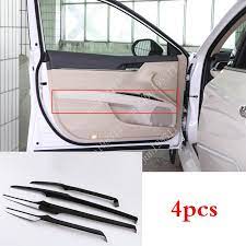 1994 toyota camry coupe 2dr door window glass run channel seal left side oem. For Toyota Camry 2018 2020 Interior Door Trim Black Titanium Stainless Steel Ebay