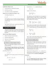 Notes are prepared with step by step explanation of each topic having multiple shortcut techniques that help to solve the various numerical problems related to the chapters. Class 12 Chemistry Revision Notes For Chapter 2 Solutions