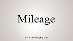 Mileage is a measure of fuel economy. How To Say Mileage Youtube