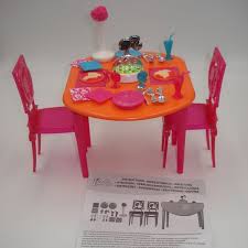Miniature projects dollhouse chair doll house dining room sideboard dining room buffet acrylic table barbie diy chair barbie kitchen. Barbie Dinner Set New Daily Offers Insutas Com