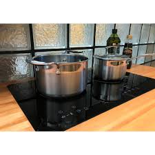 How does induction cooking differ from cooking with gas or radiant cooktops? True Induction 24 In Glass Induction Cooktop In Black With 2 Induction Elements Ti 2b The Home Depot