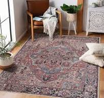 Amazon.com: Neyland - Alfombra para sala de estar, lavable a ...