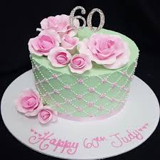 Winco revolving cake decorating stand. Birthday Cakes For Female Designer Delights