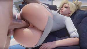overcum] overwatch mercy experiences unforgettable monster cock side fuck  in various outfits! watch online HD phone wallpaper