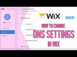 How To Change The Dns Settings In Wix Websites Youtube