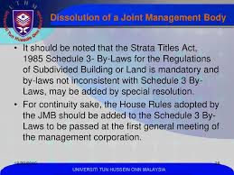 Strata titles act 1985 act 318. Management Corporation Ppt Download