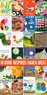 18 Picture Book Inspired Snacks For Kids Preschool Cooking Kids Snacks Cooking With Kids