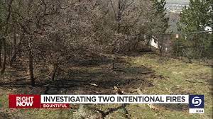 Two Fires Set Dangerously Close To Homes In Bountiful