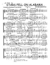 Звёзды осыпали алабаму (перевод илья тимофеев). Stars Fell On Alabama Ttbb Arr Bill Packard Unpub Barbershop Harmony Society