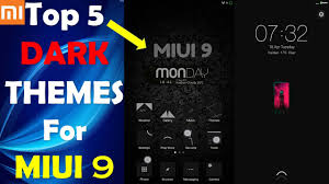 Miui themes collection with official theme store link. Latest 5 Best Miui 9 Dark Themes Dark Themes For Redmi Note 4 3s Prime Redmi4a Youtube