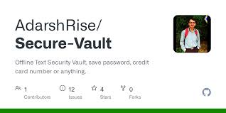 Security simplifies compliance removing sensitive data minimizes risk and reduces the cost and complexity of compliance. Github Adarshrise Secure Vault Offline Text Security Vault Save Password Credit Card Number Or Anything