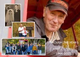PLEASE NOTE THE TIME CHANGE** Arthur “Harold” McKnight of Hanover, passed  away peacefully after a full day of being surrounded by his family in  Kitchener, Ontario at the age of 81
