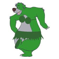 Baloo symbolizes the colonial view toward any culture obviously blessed with riches. Jungle Book Did Baloo Have A Coconut Bra
