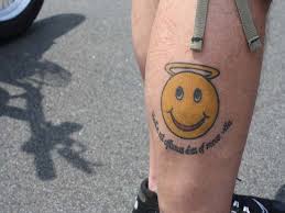 See more ideas about emoji tattoo, emoji, tattoos. 10 Scary And Silly Smiley Face Tattoo Designs