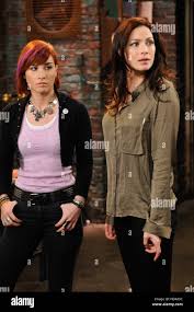 WAREHOUSE 13, (from left): Allison Scagliotti, Joanne Kelly, '3...2...1',  (Season 3, ep. 305, airing Aug. 8, 2011), 2009 Stock Photo - Alamy