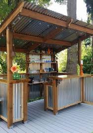 Wonderful Outdoor Bar Design Ideas For Outdoor Inspirations Decor It S Diy Patio Backyard Bar Backyard Gazebo