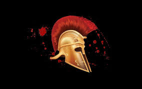 Hd Wallpaper Blood Helmet Spartan Illuminated Red Night No People Wallpaper Flare