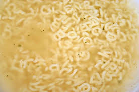 This gallo pasta in the shape of letters is ideal for children to enjoy eating. Pin On Childhood In The 70s