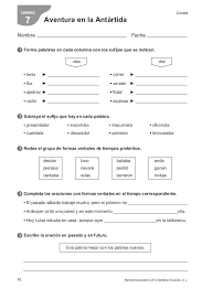 156104174 Evaluacion Continua Controles 4 Primaria Santillana Libro De Lenguaje Forma Palabras Palabras Llanas
