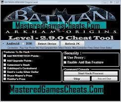 Cheatbook is the resource for the latest cheats, tips, cheat codes, unlockables, hints and secrets to get the edge to win. Batman Arkham Origins Cheats And Hacks Ios And Android Cheats And Hacks Features 1 Batman Arkham Origins Unlim Batman Arkham Origins Cheating The Originals
