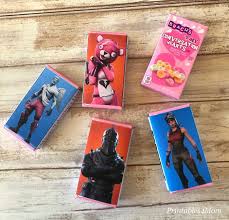 The best valentine's day box ideas for kids. Fortnite Valentine S Day Printable Candy Wrappers Printables 4 Mom
