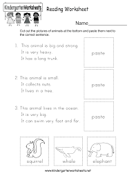 This Is A Fun Reading Activity Worksheet For Kindergarteners Kids Can Read The Reading Worksheets Kindergarten Reading Worksheets English Worksheets For Kids