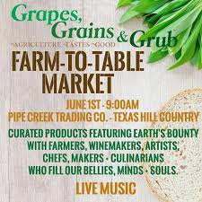 Grapes Grains Grub Farm To Table Market June 1st 9 00 Am Dont Miss It Excited To Be Producing This Market An With Images Spiced Coffee Jalapeno Jam Texas Hill Country