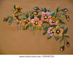 I purchased the wildflower embroidery collection to decorate an evergreen bonnet for a friend's baby. Shutterstock Puzzlepix